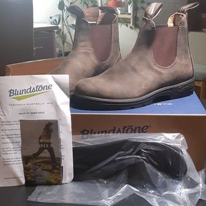 Blundstone Super 550 Womens Rustic Brown sz 9/UK 6